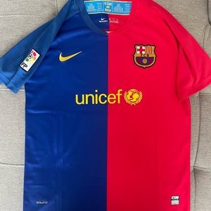 Nike FC Barcelona Jersey Iniesta #8 Size M